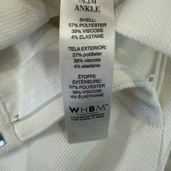 White House Black Market Novelty Slim Ankle Pants - Picture 4 of 4